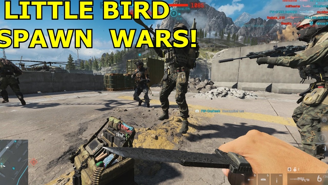 Little Bird Spawn  Wars BF6