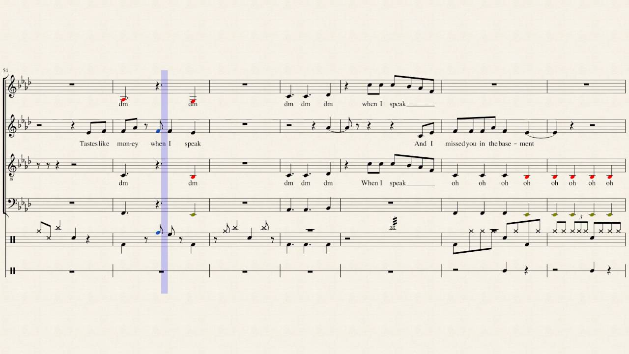 Gold (Pentatonix) Sheet Music