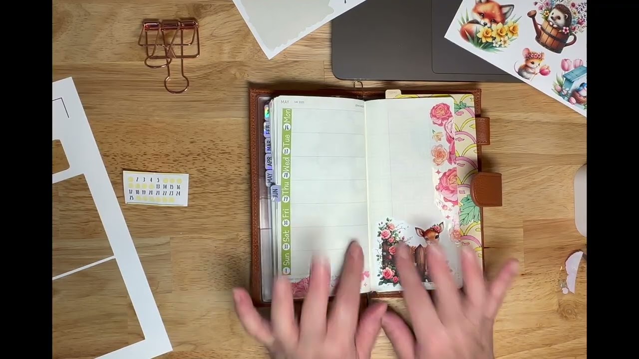 Last week of May Using Oppsie Stickers and PET tape 