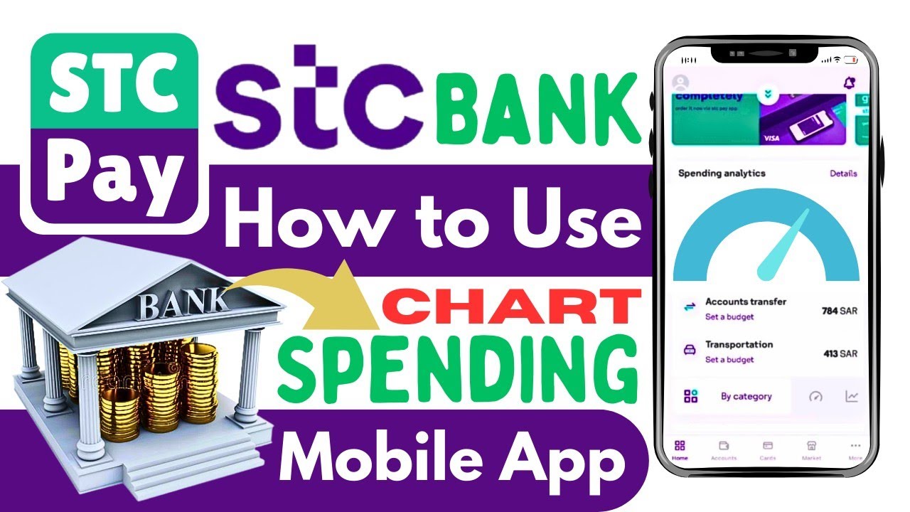 How to Add Spending Chart in STC Bank App | Saudi Telecom Company