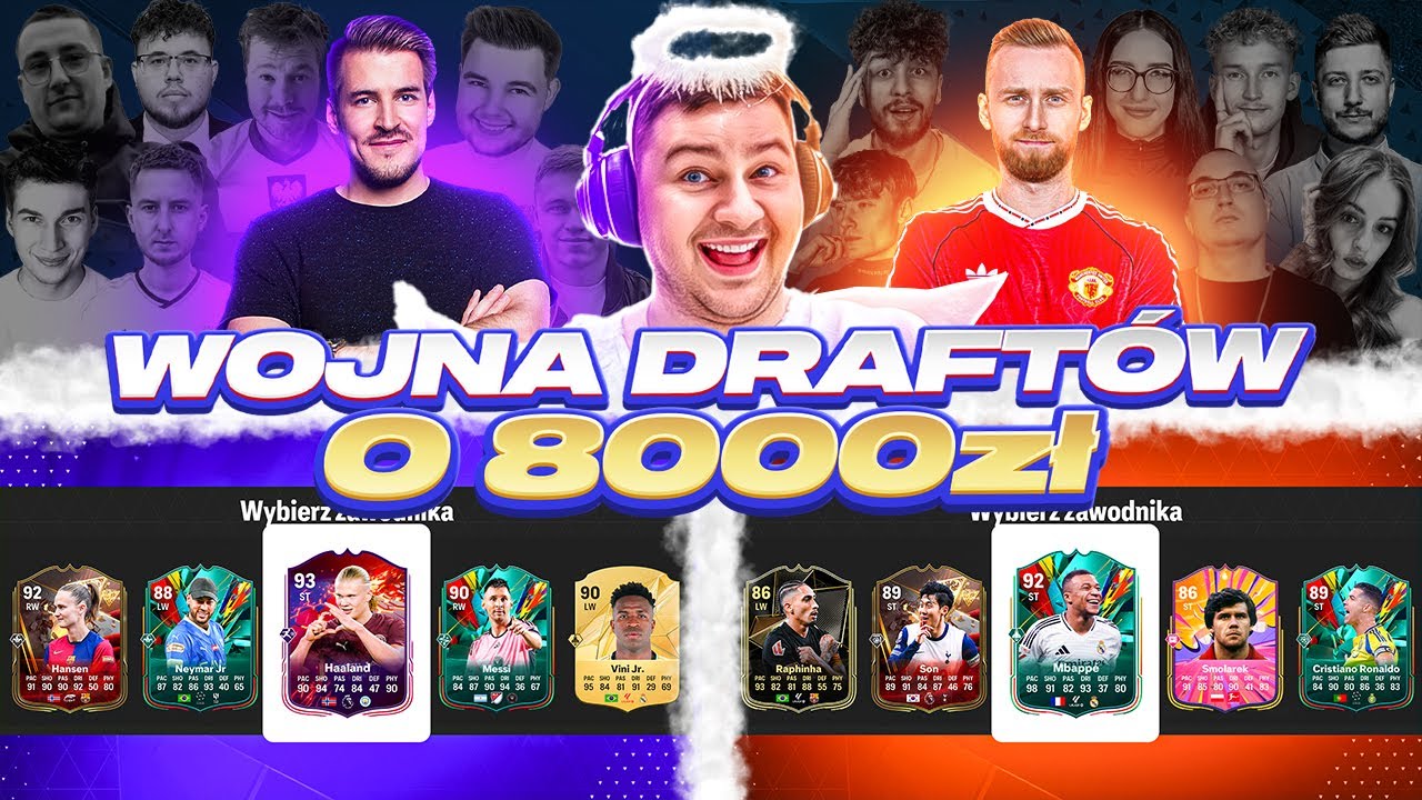 WOJNA DRAFTÓW IZAK vs JCOB o 8000 zł | 1/8 FC25