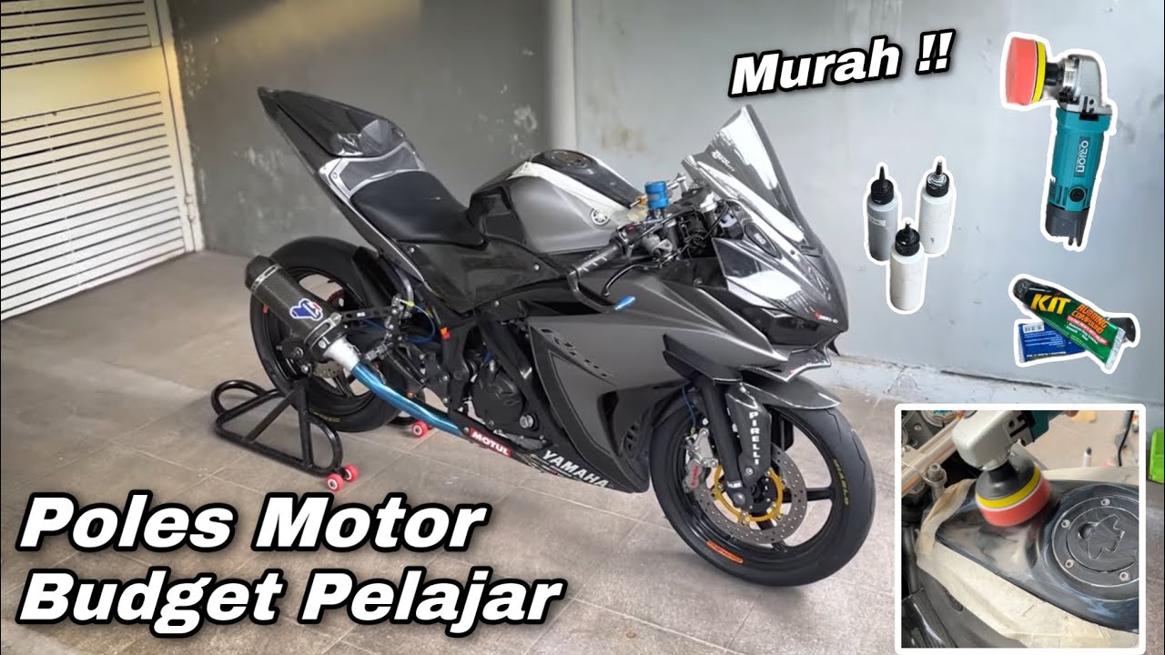 Poles Motor Budget Pelajar | Tutorial Poles Motor Sendiri | Project Shalaq R25