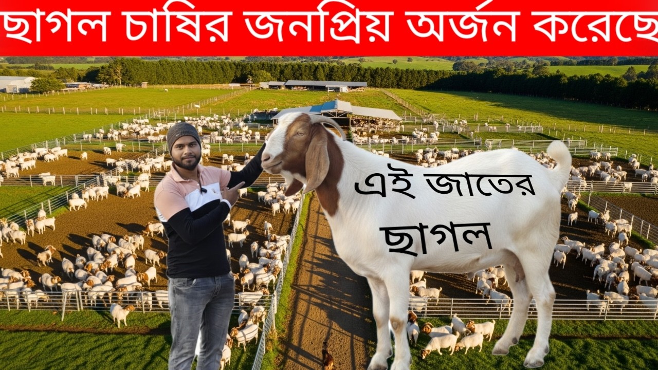 বাংলায়–এই ছাগল এখন সবচেয়ে ডিমান্ডে । Goat Farm In India , Goat Farming In West Bengal 