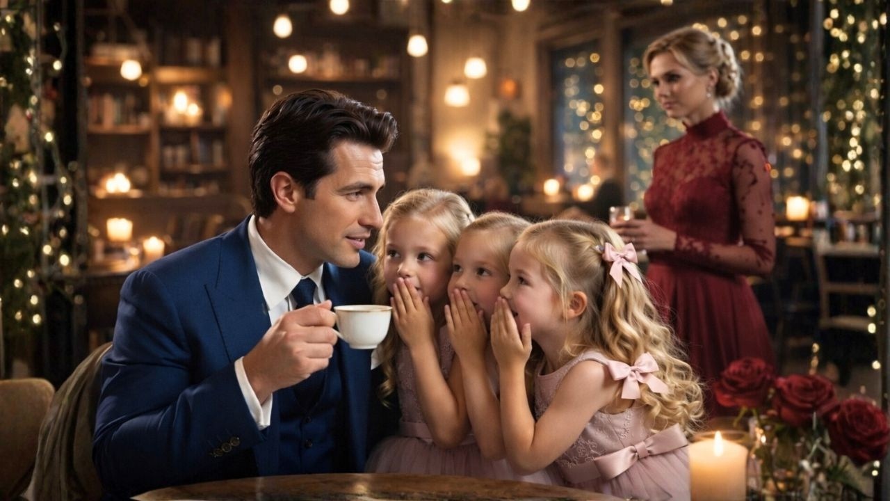 Stand Next To Her — Triplet Girls Begged A Lonely Single Dad