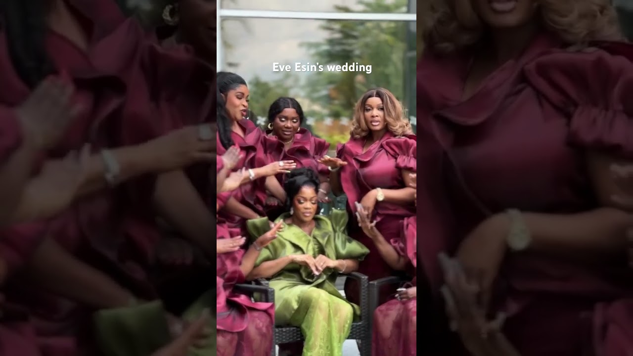 Eve Esin&rsquo;s Bridesmaids Praying for Her Ahead of Wedding 💍 | Nollywood Gist 2025 #wedding #eveesin