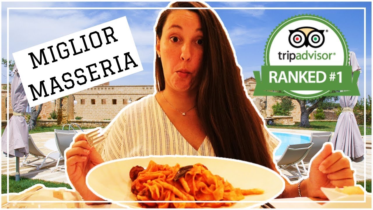 MANGIO nella MASSERIA PI&Ugrave; VOTATA su TRIPADVISOR - PUGLIA 2019