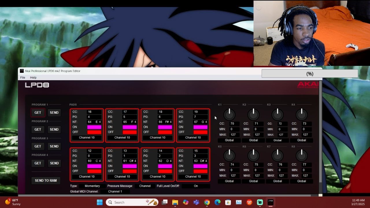 How To Program AKAI LPD8