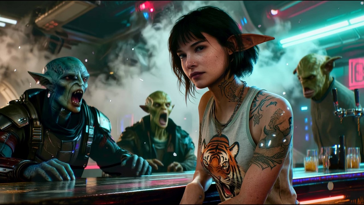 She Seemed Weak And Innocent | Until Her Tiger Tattoo Told the Galaxy the Truth | Sci-Fi Story