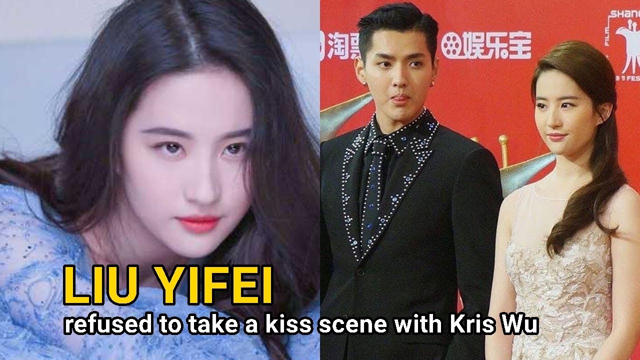 Liu Yifei revealed Kris Wu's true nature - She refused to take a kiss scene with Kris Wu