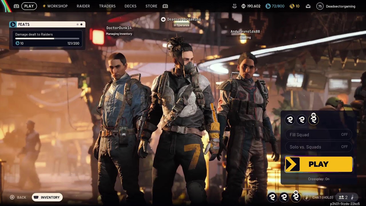 Wintery Arc Raiders we live Baby