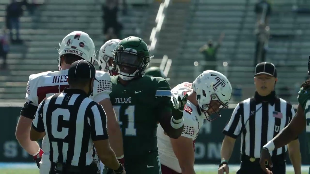 Dawson D-Line TrenchDawgs Tulane Football 2020