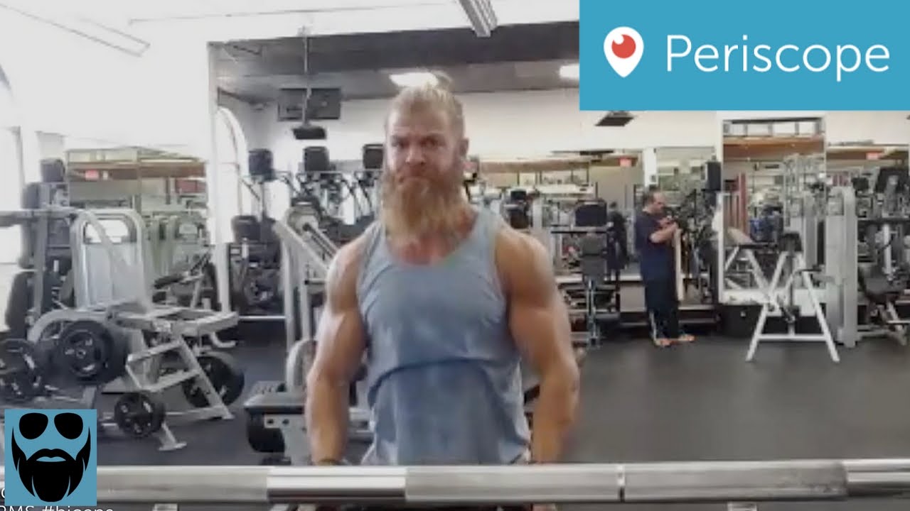 Massive Arm Pump - Bigger By The Day | LIVE PERISCOPE WORKOUT