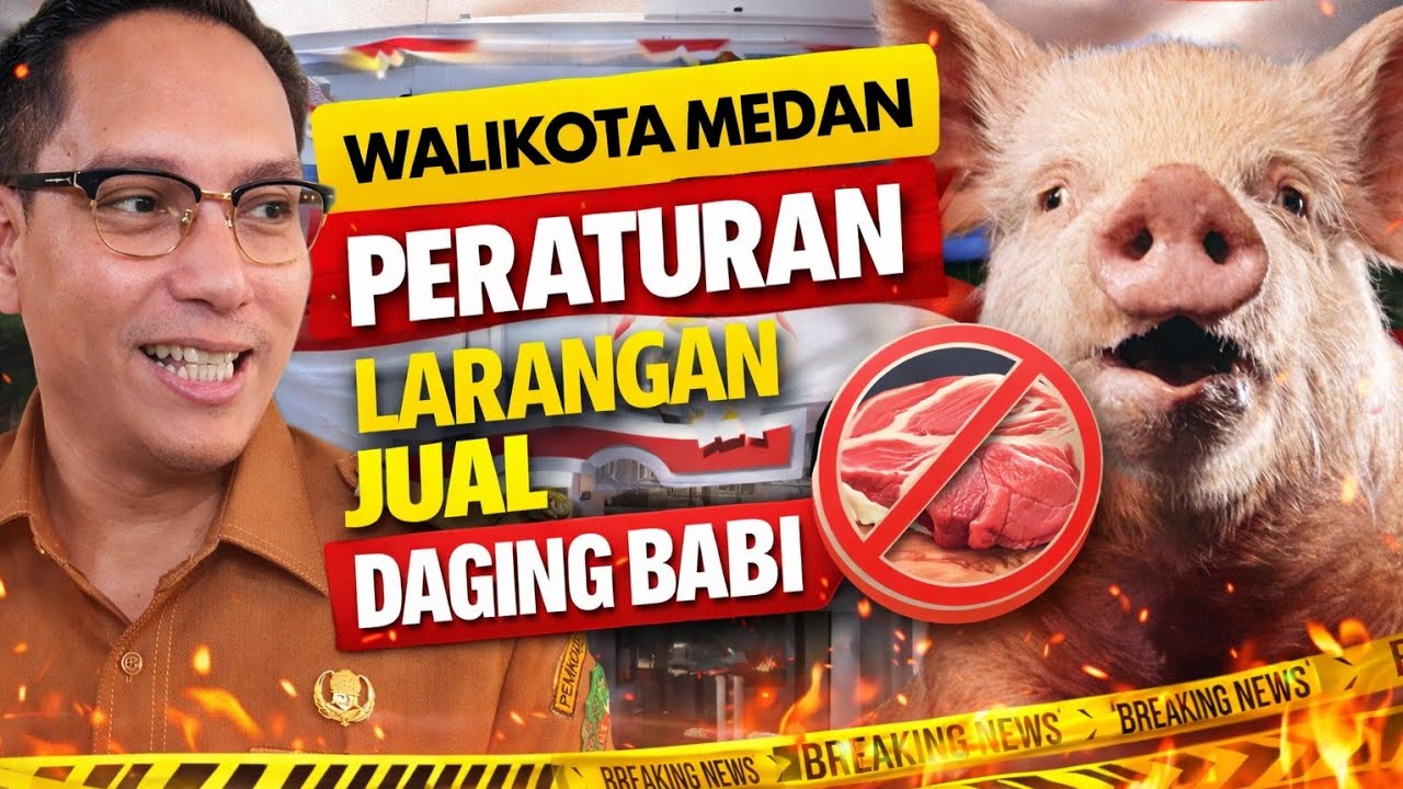 Kebijakan Walikota Medan Larang Jual Daging Babi: Toleransi Terjaga atau Pedagang Terancam?