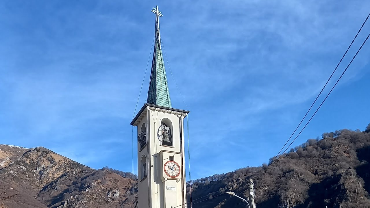 Campane di Luzzogno (VB) Ave Maria di Lourdes-ore 12:00
