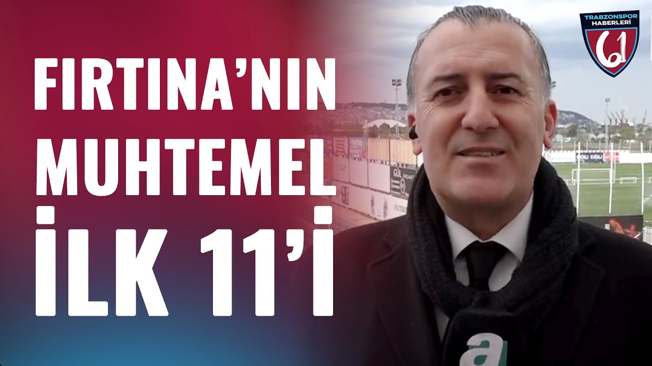 Trabzonspor'un Samsunspor Maçında Muhtemel İlk 11'i! Mahmut Erdoğan Maç Öncesi Durumu Aktardı
