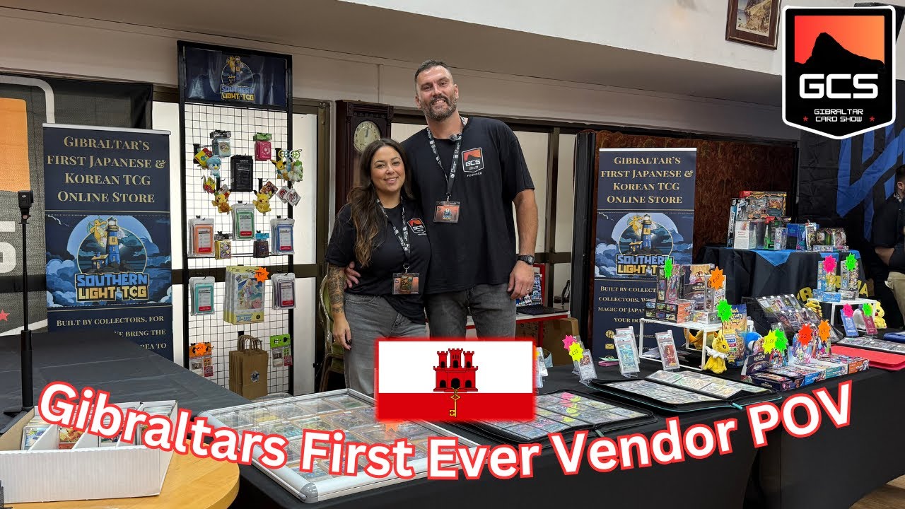 Vendor POV at the Gibraltar Card Show 2025 Part 01