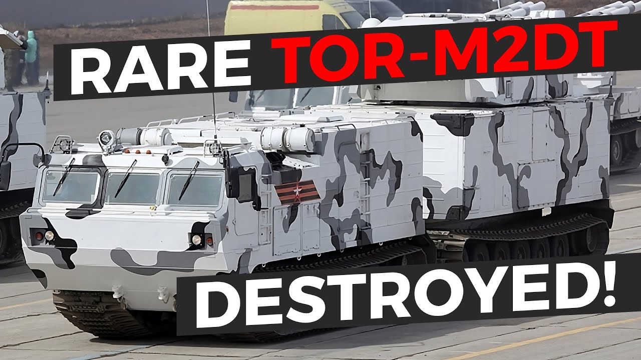 The Ukrainian Armed Forces have destroyed a very rare Arctic Tor-M2DT
