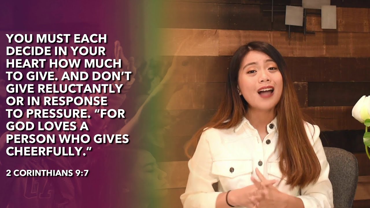 HONORING GOD WITH YOUR WEALTH II | Ptr Meliza Benedicto 1-17-21