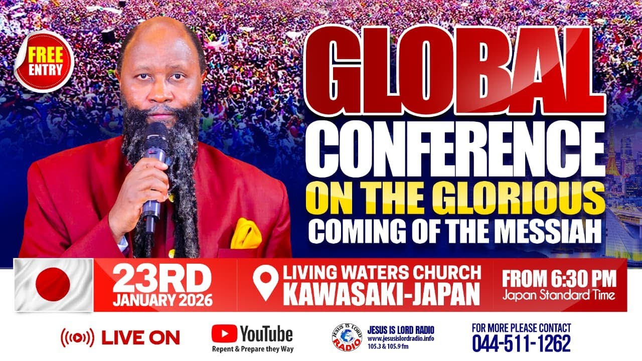 #LIVE | GLOBAL CONFERENCE ON THE GLORIOUS COMING OF THE MESSIAH IN KAWASAKI, JAPAN  - JAN 23, 2026