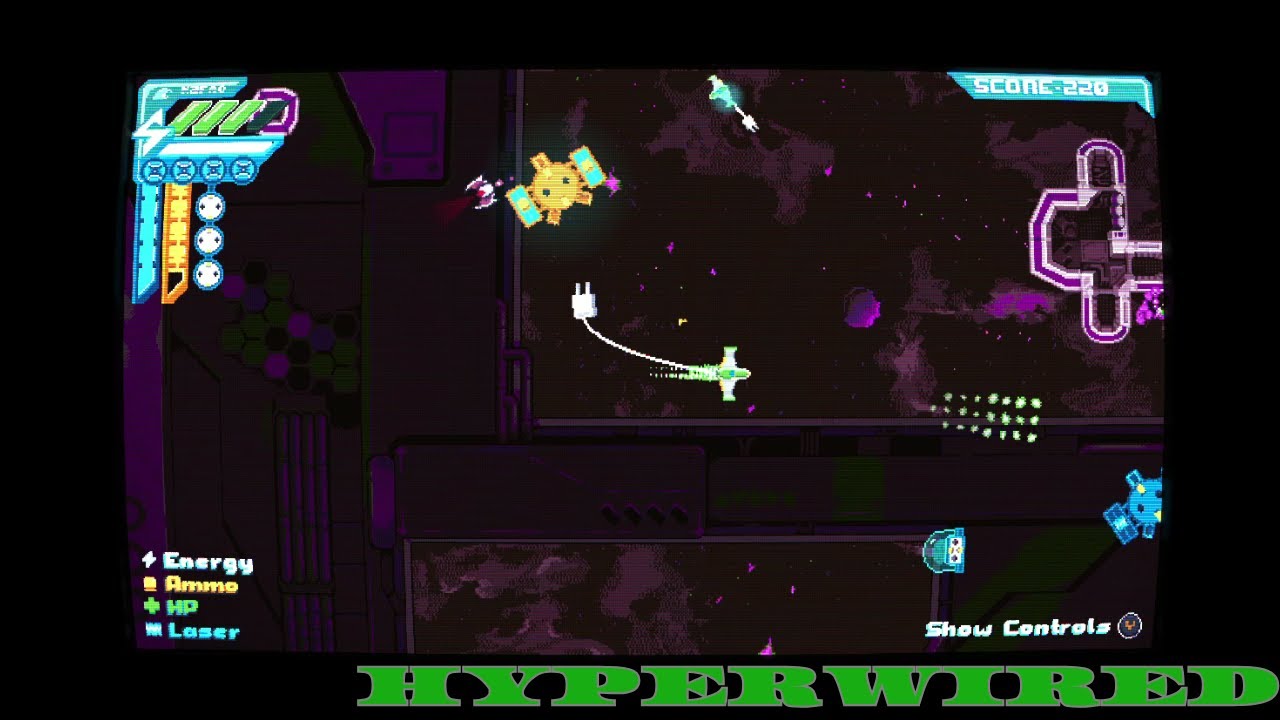 HYPERWIRED #1 PROBAMOS ESTE JUEGO DE NAVES