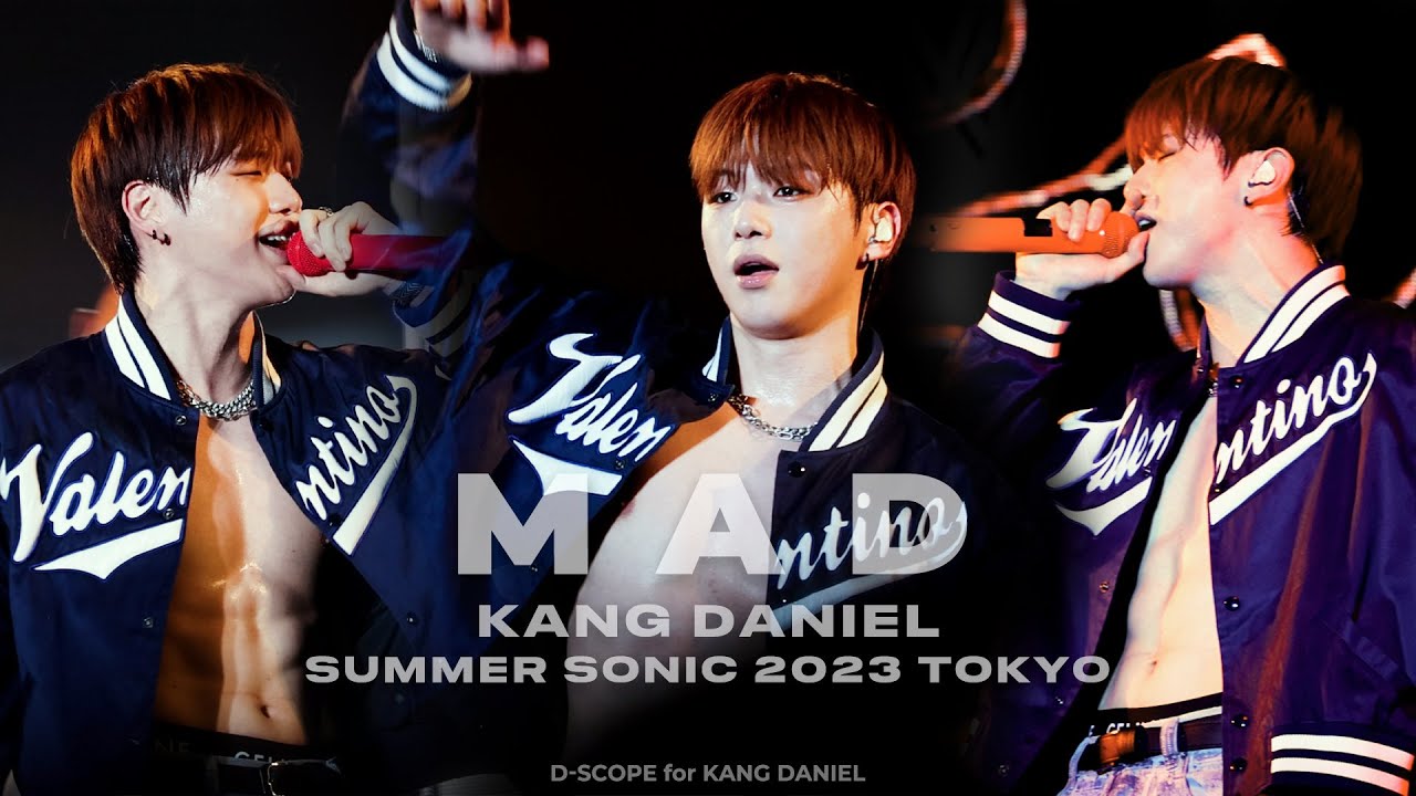 [4K 60p] 230820 강다니엘 'MAD' 라이브 직캠(KANG DANIEL) - SUMMER SONIC TOKYO 2023