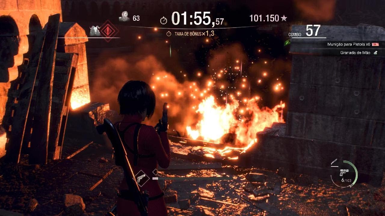 Ada a magnífica solando geral no Mercenaries RE4 REMAKE