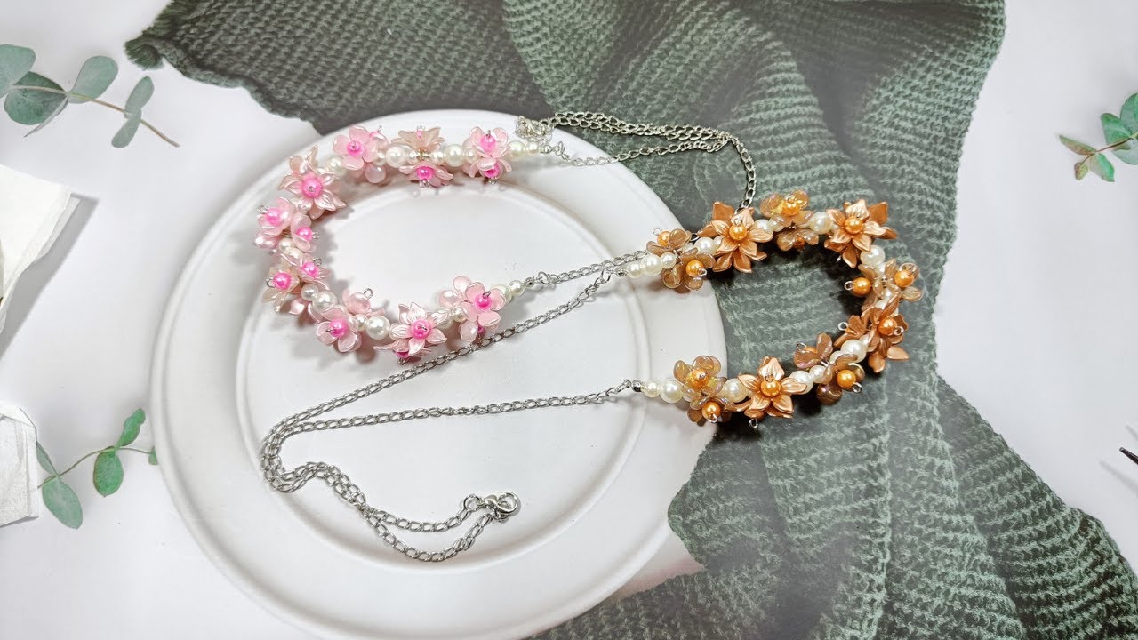tutorial kalung hijab kekinian