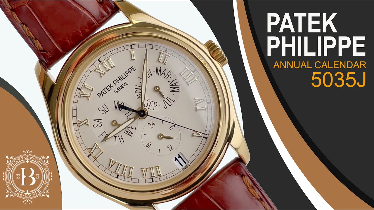 Patek Philippe Complications Annual Calendar 5035J