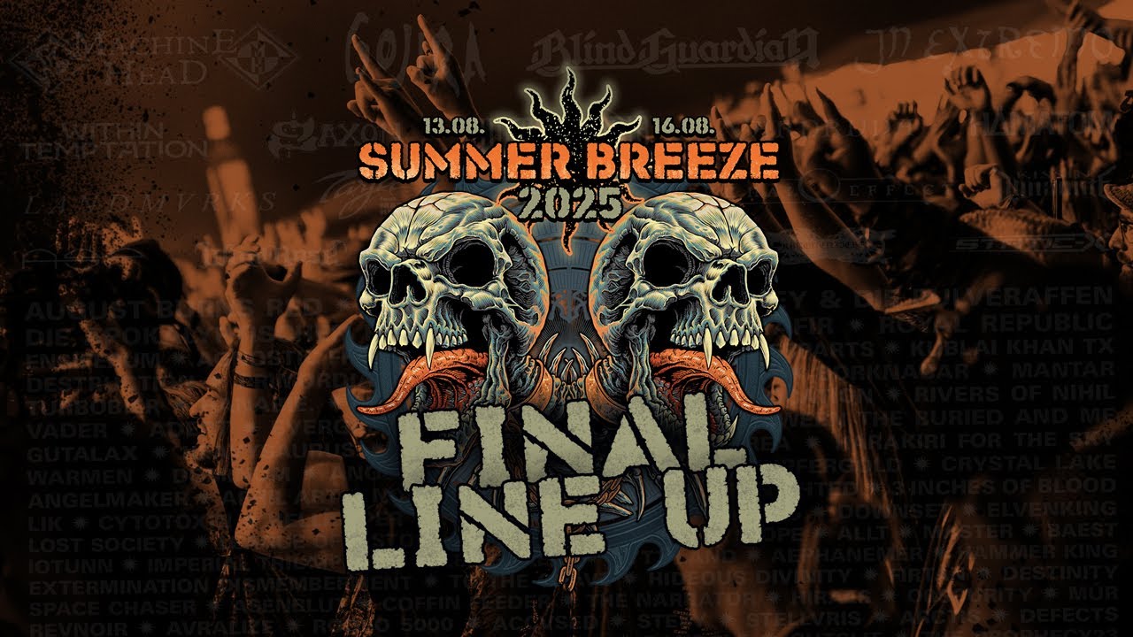 SUMMER BREEZE 2025 - Full line up [Metal festival]
