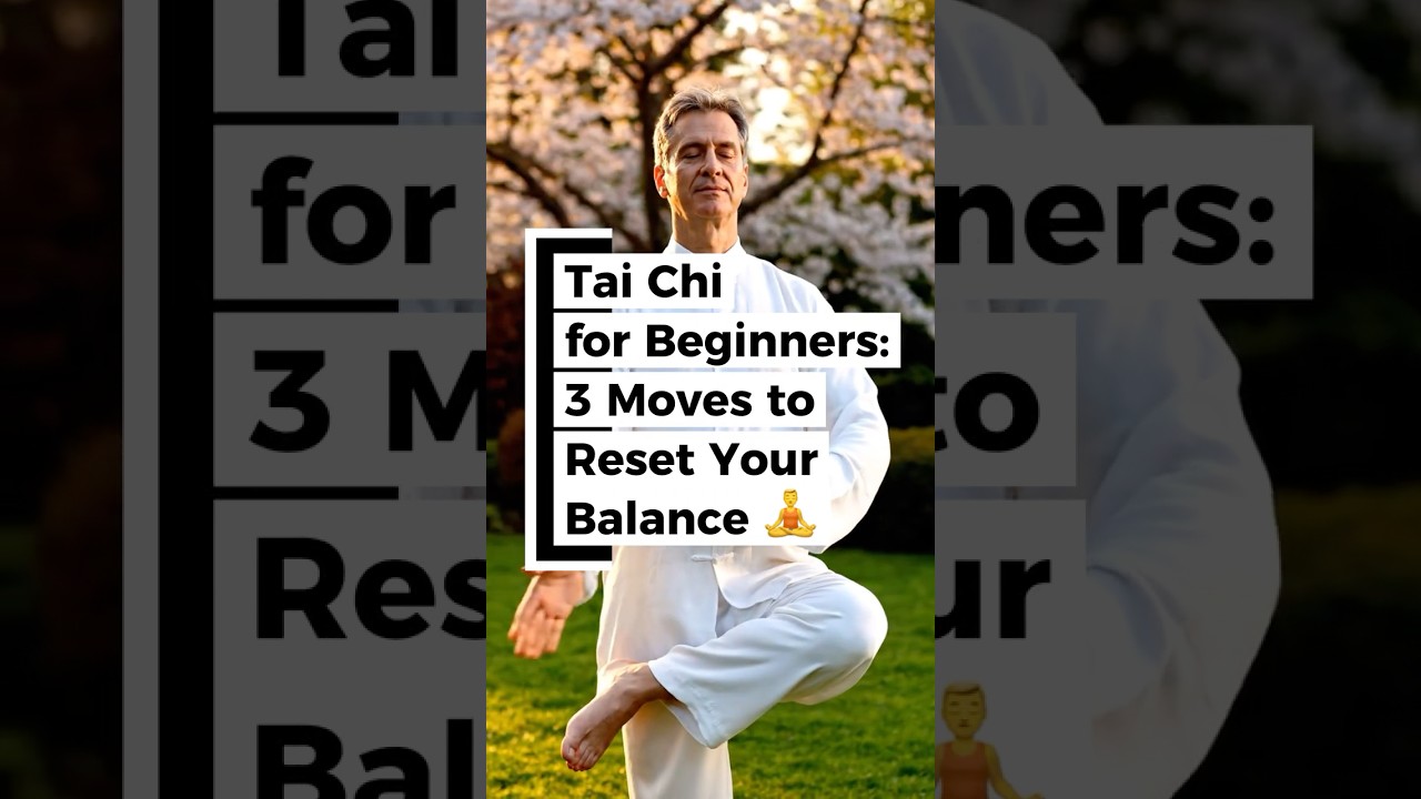 Tai Chi for Beginners: 3 Moves to Reset Your Balance 🧘‍♂️