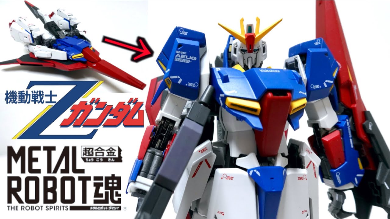【METAL ROBOT魂】Zガンダム 完全変形ギミックを超徹底解説レビュー ヲタファ / METAL ROBOT soul (Ka signature) SIDE MS Z Gundam