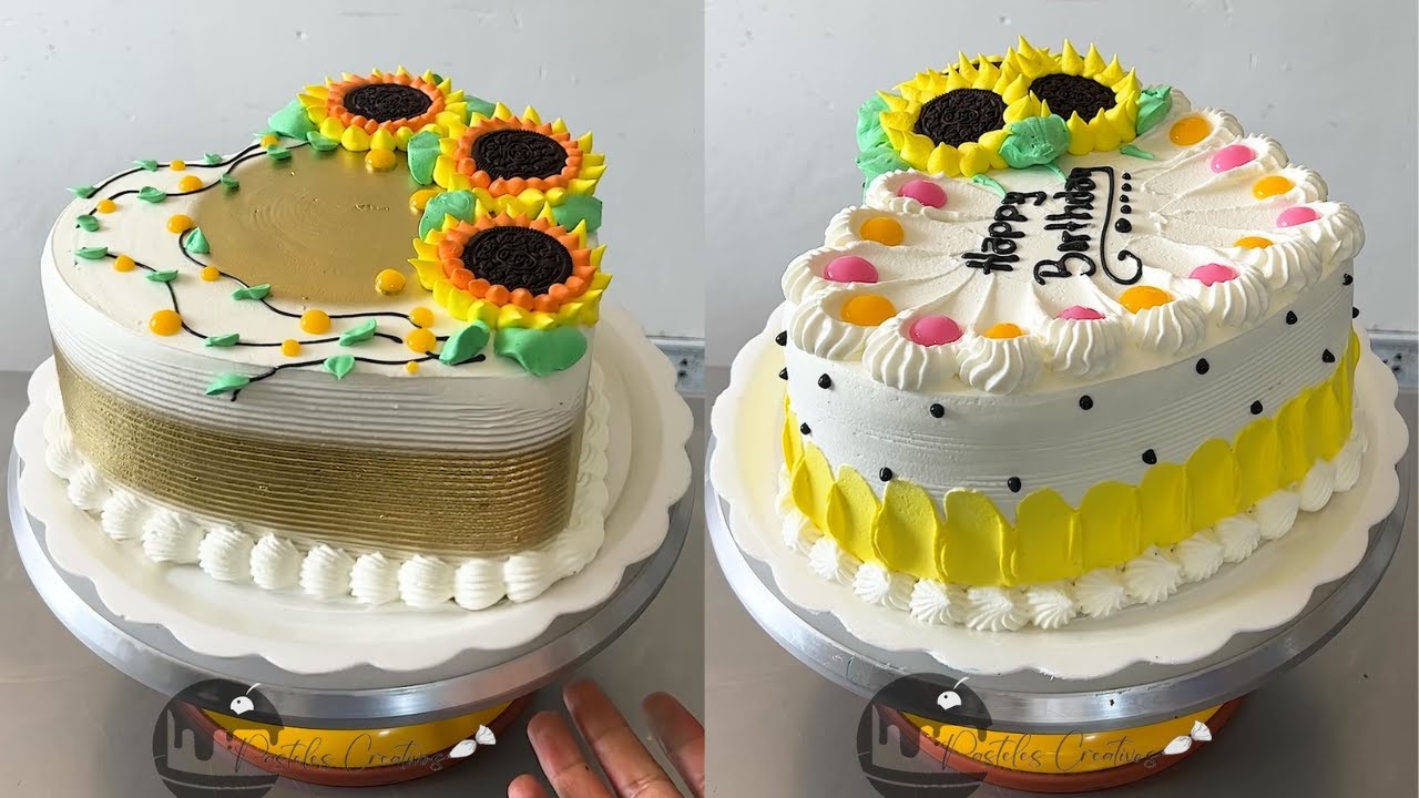 tutorial con técnicas sencillos para decorar tortas con flores de primavera