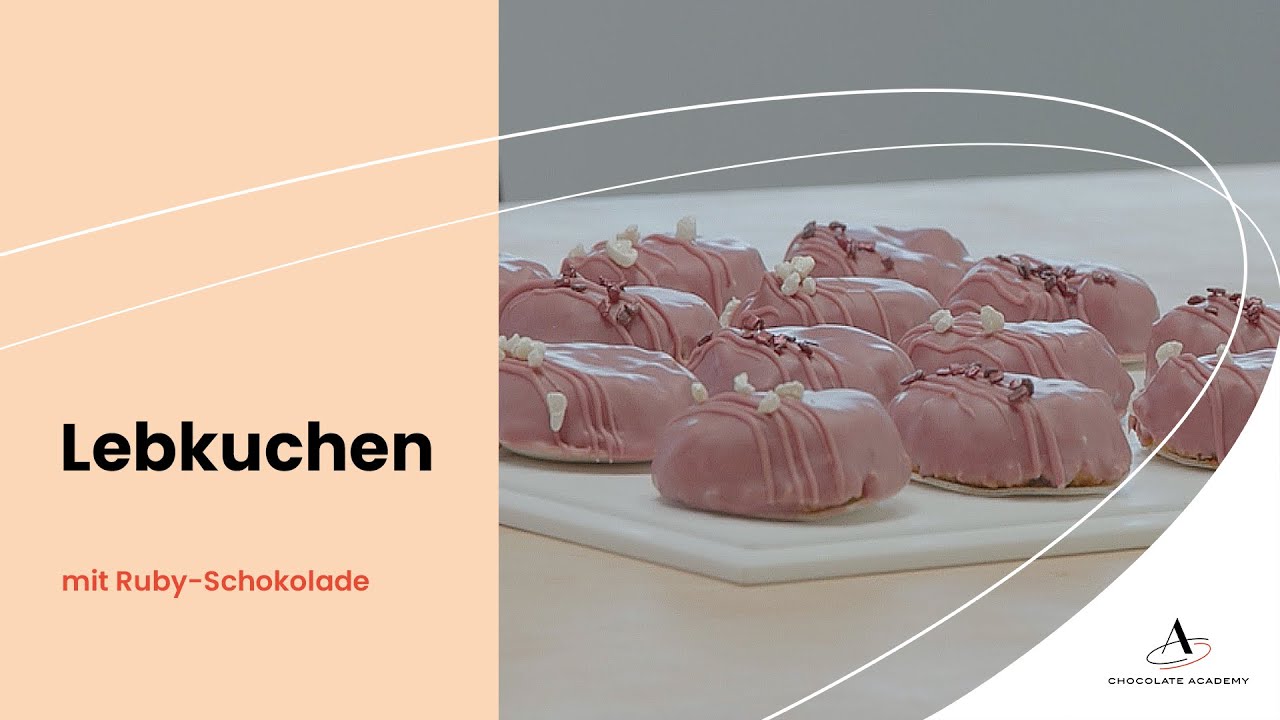 Lebkuchen | Ruby-Schokolade
