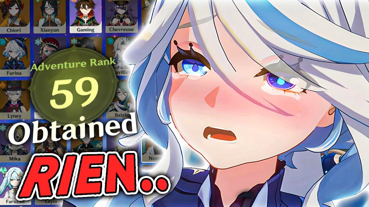 Cet Abonné à un compte Genshin Impact Vraiment VIDE mais ATTENTION !