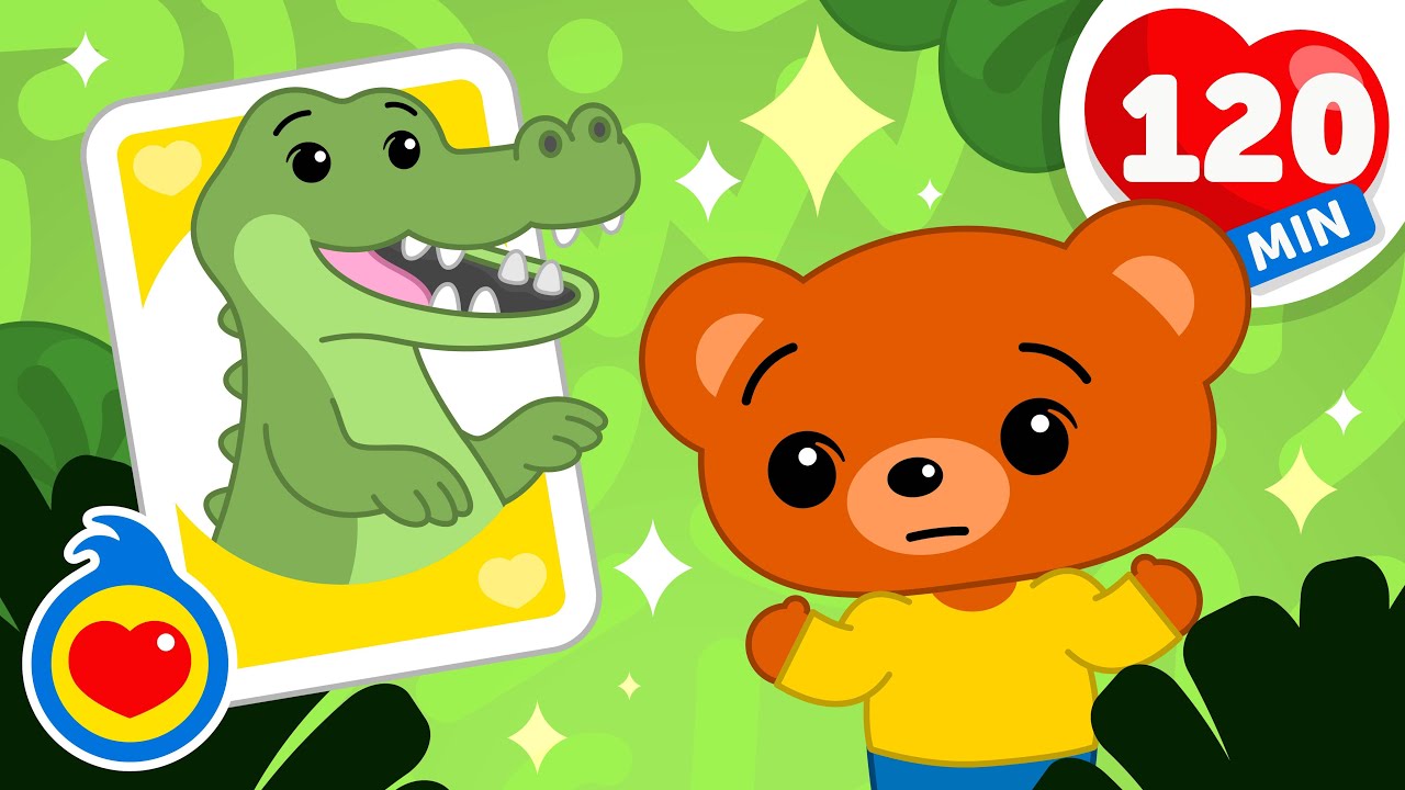 ¿El Cocodrilo Cómo Hará?🐊🎵 Y Más Canciones Infantiles Sobre Animalitos (120 Min) | Plim Plim