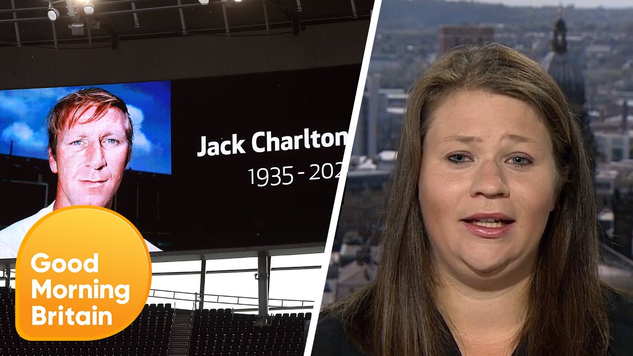 Emotional Tribute to 1996 World Cup Winner Jack Charlton from Granddaughter | Good Morning Britain