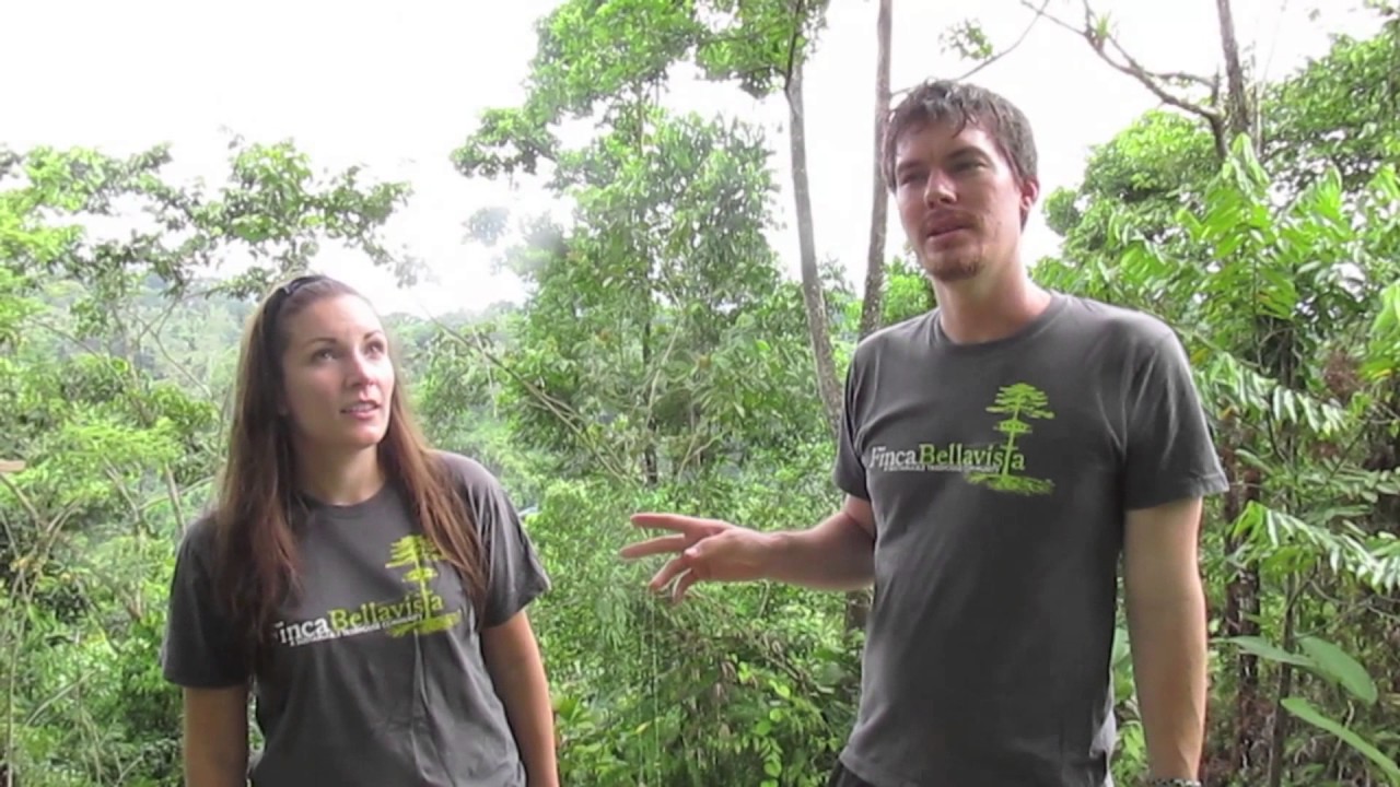 Matt and Amy at Finca Bellavista