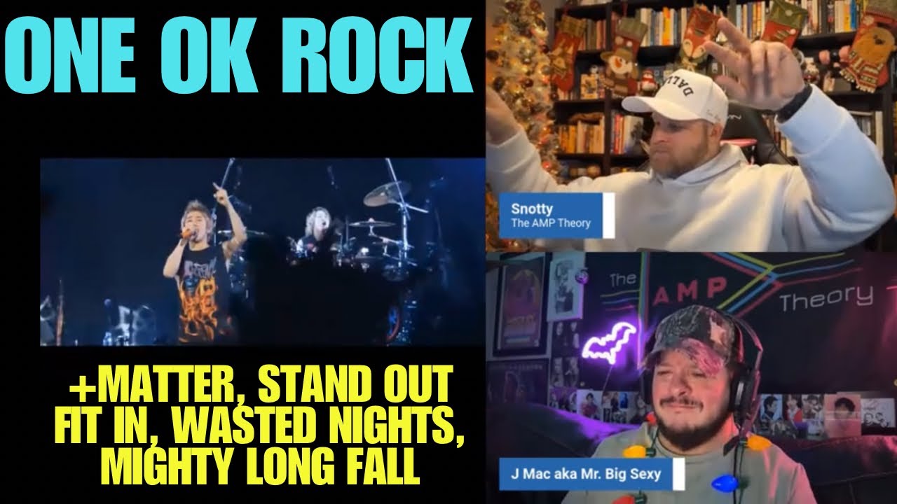 ONE OK ROCK - +Matter, Stand Out Fit In, Wasted Nights, Mighty Long Fall REACTION