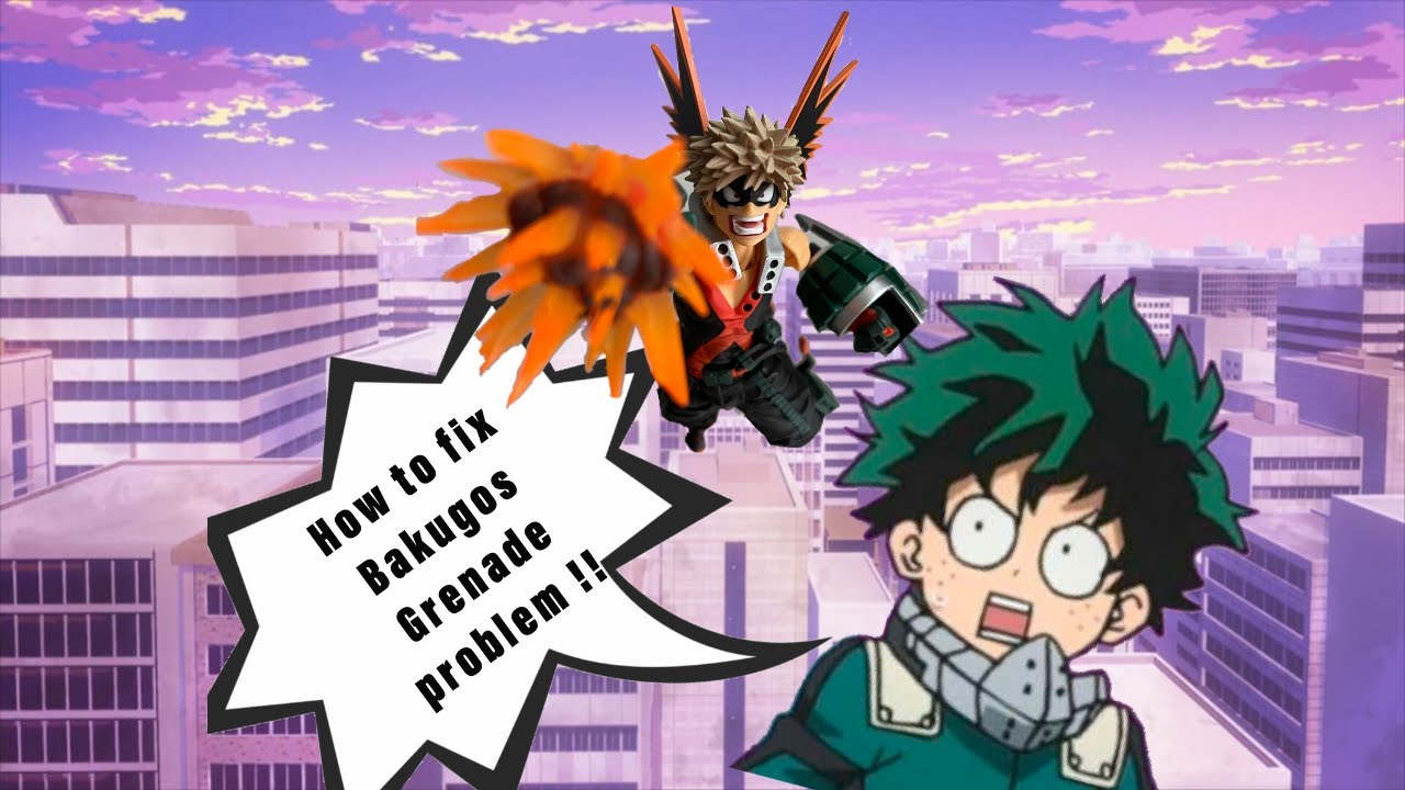 AMAZING YAMAGUCHI - - HOW I FIXED BAKUGOS GRENADE PROBLEM !!