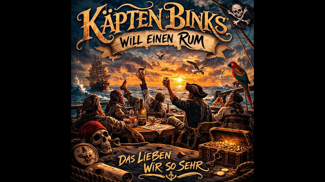 Binks’ Sake Shanty | German Pirate Sea Shanty Cover (Yohoho Sailor Song)