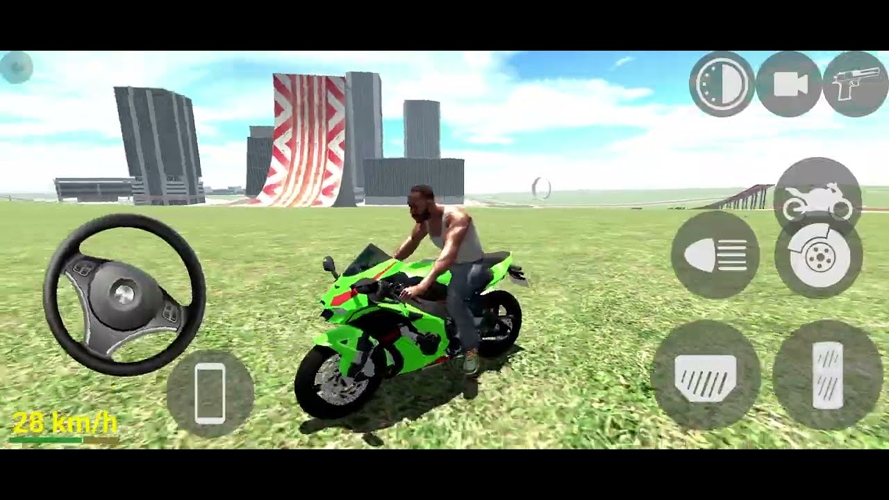 GTA v game play video 😡 #indianbikedriving3d 