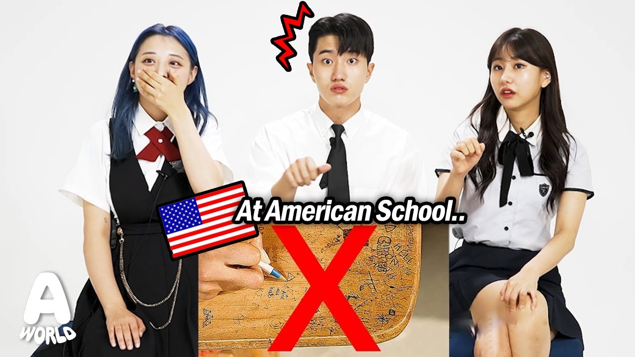 Koreans React To 'Things Never to Do in American high schools!'