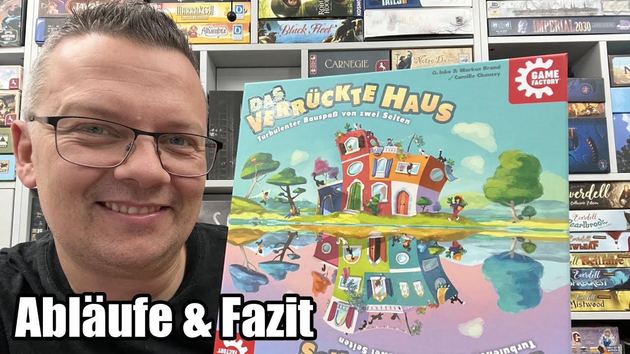 Das verrückte Haus (Game Factory) - Bauspaß garantiert! auch prima für zwei Personen!
