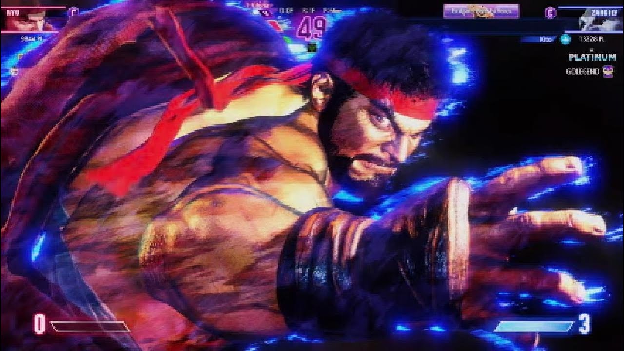 Ryu Vs Zangief Casual Match