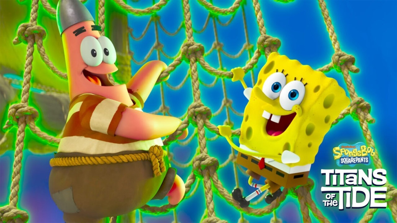 SpongeBob Cartoon Full HD Gameplay | SpongeBob SquarePants: Titans of the Tide