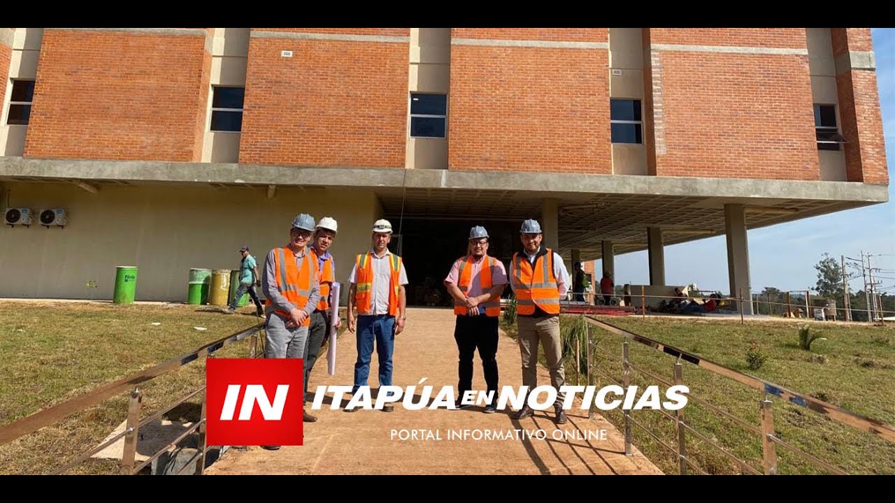 AVANCE DEL GRAN HOSPITAL DEL SUR EN ITAPÚA ALCANZA EL 85%