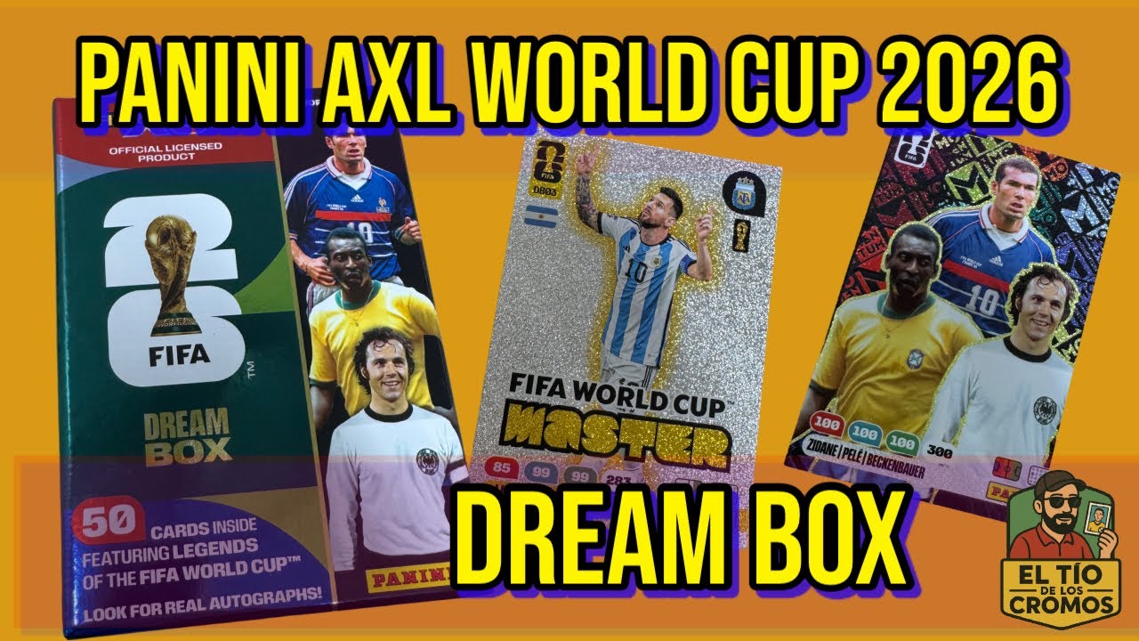 DREAM BOX!! PANINI AXL WORLD CUP 2026!!