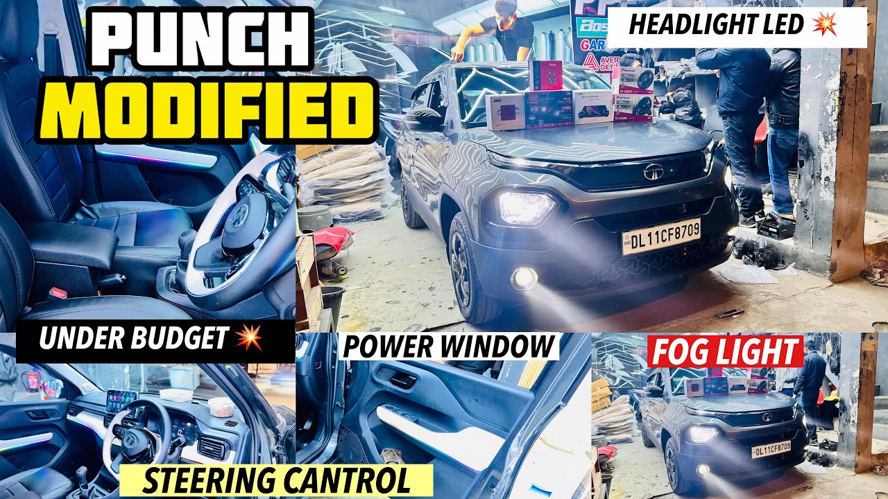 2026 TATA PUNCH BASE TO TOP MODIFICATION WITH PRICE✅PUNCH MODIFIED ✅PURE PUNCH BASE MODEL✅PUNCH 2026