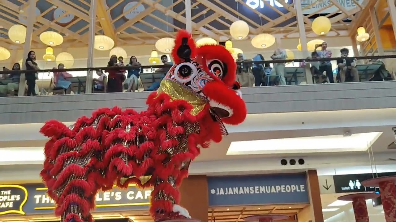 Barongsai APT dance Chinese New Year 2025 at Kota Kasablanka Mall Jan 28th