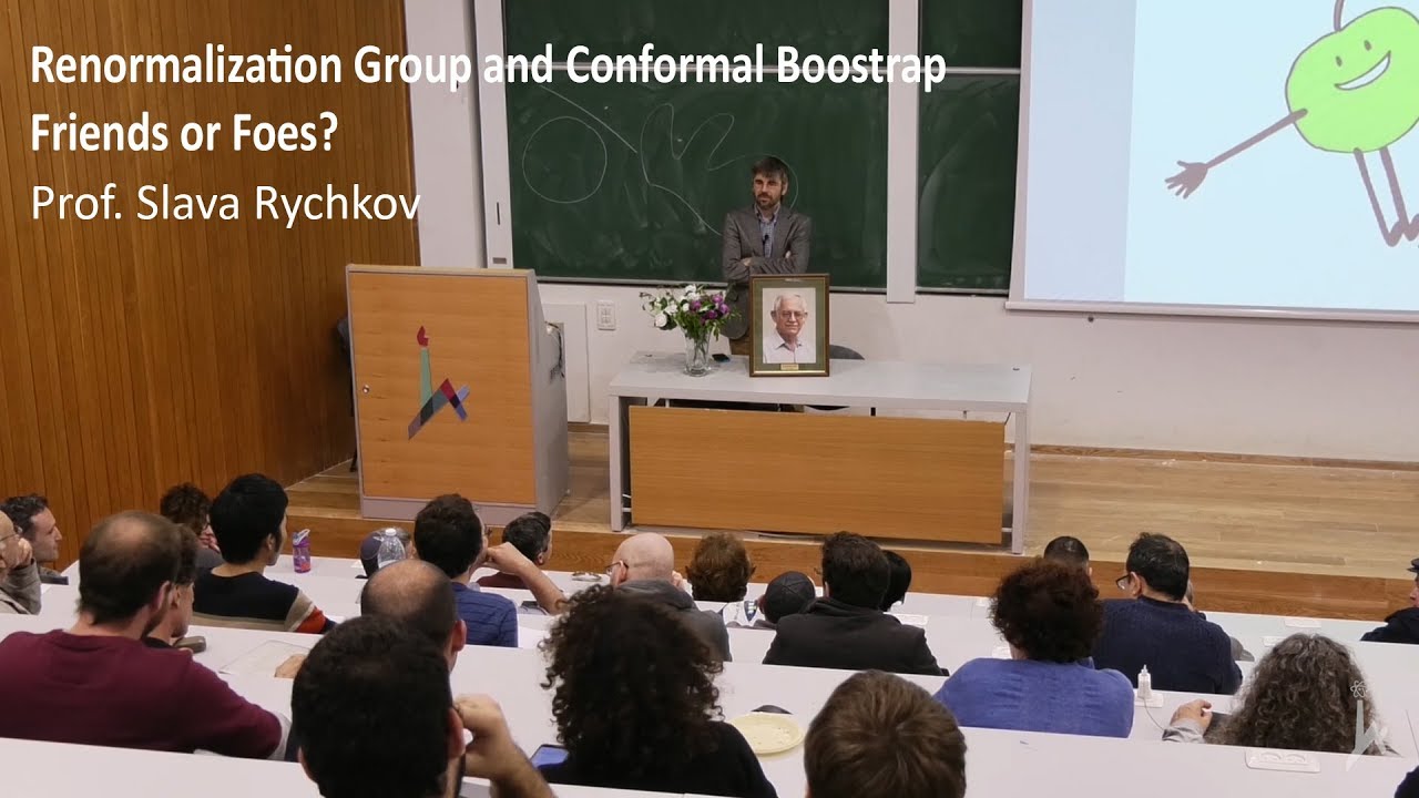 Renormalization Group and Conformal Boostrap - Friends or Foes?  Prof. Slava Rychkov